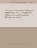 Angola: Second Post-Program Monitoring; Press Release; and Statement by the Executive Director for Angola