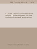 Canada: Financial Sector Assessment Program-Crisis Management and Bank Resolution Framework-Technical Note