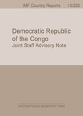 Democratic Republic of the Congo: Joint Staff Advisory Note