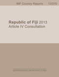 Republic of Fiji: Staff Report for the 2013 Article IV Consultation