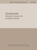 Guatemala: Selected Issues and Analytical Notes