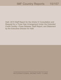 Haiti : Staff Report for the 2015 Article IV Consultation and Request for a Three-Year Arrangement Under the Extended Credit Facility