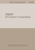 Japan: 2013 Article IV Consultation