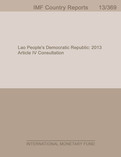 Lao People's Democratic Republic: Staff Report for the 2013 Article IV Consultation
