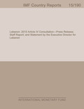 Lebanon: 2015 Article IV Consultation-Press Release; Staff Report; and Statement by the Executive Director for Lebanon