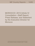 Morocco: 2013 Article IV Consultation-Staff Report; Press Release; and Statement by the Executive Director for Morocco