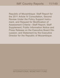 Republic of Mozambique: Staff Report for the 2011 Article IV Consultation, Second Review Under the Policy Support Instrument, and Request for Modification of Assessment Criteria - Staff Report; Staff Supplement; Public Information Notice and Press Release