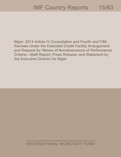 Niger : Staff Report for the 2014 Article IV Consultation and Fourth and Fifth Reviews Under the Extended Credit Facility Arrangement and Request for Waiver of Nonobservance of Performance Criteria and Modification of Performance Criteria