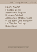 Saudi Arabia: Financial Sector Assessment Program Update—Detailed Assessment of Observance of the Basel Core Principles for Effective Banking Supervision