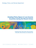 Creating Policy Space in Low-Income Countries during the Recent Crises