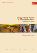 Energy Subsidy Reform in Sub-Saharan Africa