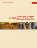 The Mystery of Missing Real Spillovers in Southern Africa : Some Facts and Possible Explanations