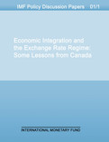 Economic Integration and the Exchange Rate Regime : Some Lessons from Canada
