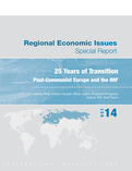 Regional Economic Issues--Special Report 25 Years of Transition