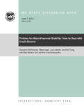Policies for Macrofinancial Stability: How to Deal with Credit Booms