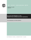Economic Diversification in LICs : Stylized Facts and Macroeconomic Implications
