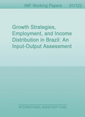 Growth Strategies, Employment, and Income Distribution in Brazil : An Input-Output Assessment