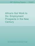 Africa's Got Work to Do: Employment Prospects in the New Century