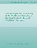 Policy Analysis and Forecasting in the World Economy: A Panel Dynamic Stochastic General Equilibrium Approach