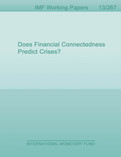 Does Financial Connectedness Predict Crises?