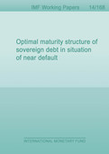 Optimal Maturity Structure of Sovereign Debt in Situation of Near Default