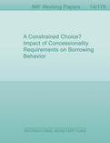 A Constrained Choice? Impact of Concessionality Requirements on Borrowing Behavior