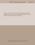 Nepal : 2015 Article IV Consultation-Press Release; Staff Report; and Statement by the Executive Director for Nepal