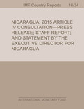 Nicaragua : 2015 Article IV Consultation-Press Release; Staff Report; and Statement by the Executive Director for Nicaragua