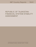 Republic of Tajikistan : Financial System Stability Assessment Report