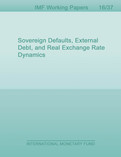 Sovereign Defaults, External Debt, and Real Exchange Rate Dynamics