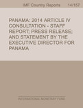 Panama : Staff Report for the 2014 Article IV Consultation