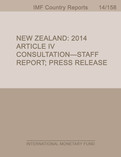 New Zealand : Staff Report for the 2014 Article IV Consultation