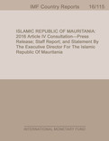 Islamic Republic of Mauritania : 2016 Article IV Consultation-Press Release; Staff Report; and Statement by the Executive Director for the Islamic Republic of Mauritania