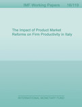 The Impact of Product Market Reforms on Firm Productivity in Italy