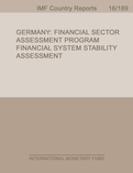 Germany : Financial Sector Assessment Program-Financial System Stability Assessment