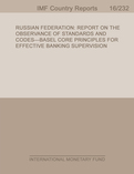 Russian Federation : Report on the Observance of Standards and Codes-Basel Core Principles for Effective Banking Supervision