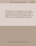 Republic of the Marshall Islands : 2016 Article IV Consultation-Press Release; Staff Report; and Statement by the Executive Director for Republic of the Marshall Islands