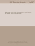 Japan : 2016 Article IV Consultation-Press Release; and Staff Report