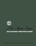 Annual Report on Exchange Arrangements and Exchange Restrictions 1972