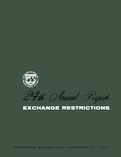 Annual Report on Exchange Arrangements and Exchange Restrictions 1973