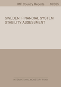 Sweden : Financial System Stability Assessment