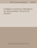 Former Yugoslav Republic of Macedonia : Selected Issues