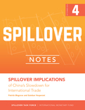 Spillover Implications of China's Slowdown for International Trade