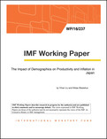 The Impact of Demographics on Productivity and Inflation in Japan