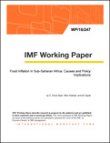 Food Inflation in Sub-Saharan Africa