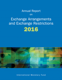 cover of the 2016 voume of Exchange arrangements and exchange restrictions