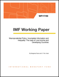 Macroprudential Policy, Incomplete Information and Inequality