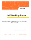 Real Exchange Rate and External Balance