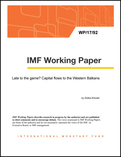 Late to the game? Capital flows to the Western Balkans