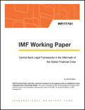 Central Bank Legal Frameworks in the Aftermath of the Global Financial Crisis